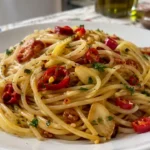 Primi piatti d’autunno: gramigna con salsiccia e fonduta di gorgonzola, un vero capolavoro