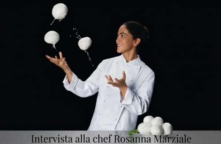 La chef stellata Rosanna Marziale de Le Colonne a Caserta, intervista di Tantericette.com