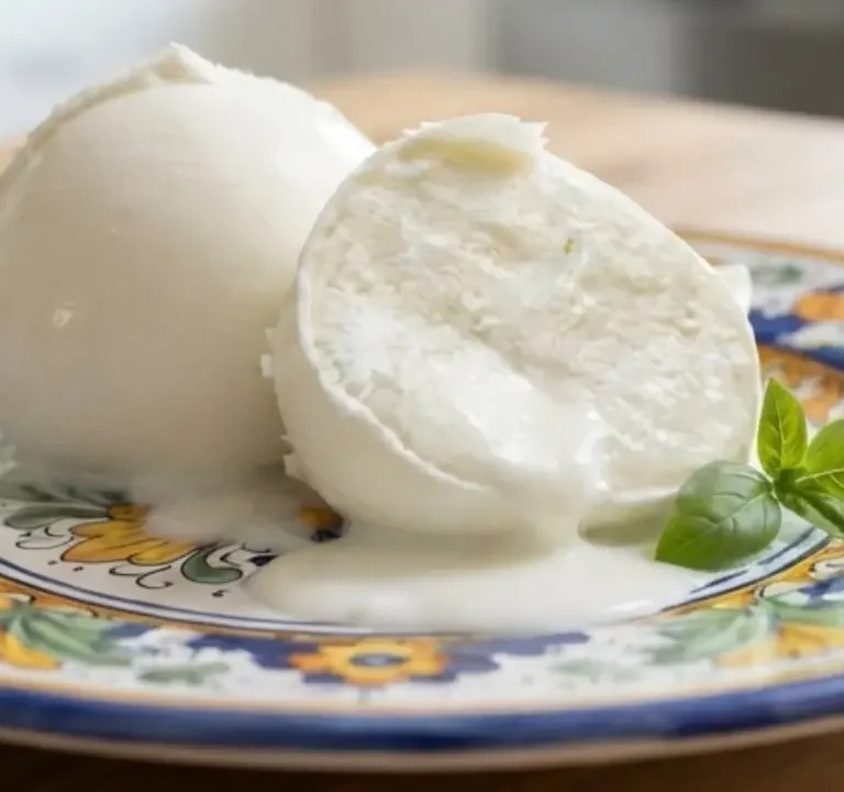 Dettaglio della confezione di Mozzarella di Bufala Campana DOP a marchio del supermercato.