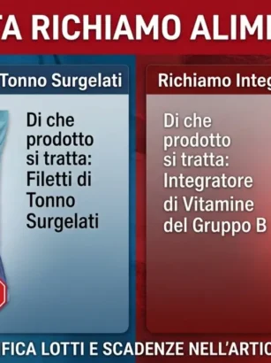Richiamo alimentare filetti di tonno IN's Mercato e integratore Pediavit