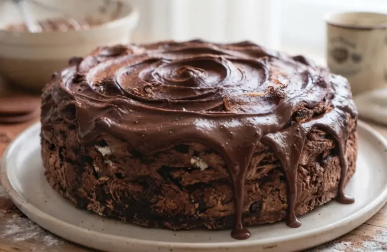 Torta cioccolatino fredda senza cottura con crema al mascarpone